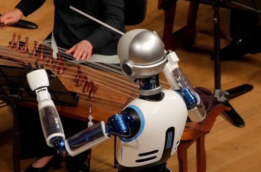  Por primera vez un robot dirige la Orquesta Nacional de Corea del Sur