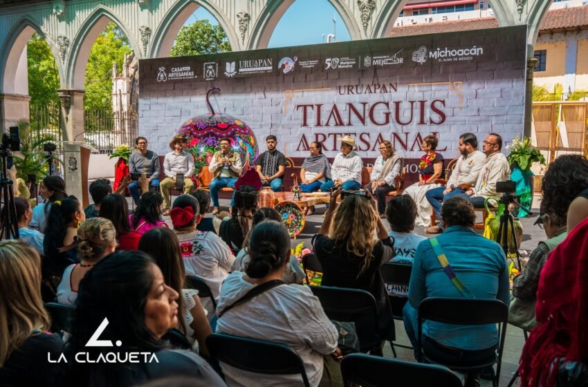  Presentan la imagen oficial del Tianguis Artesanal de Domingo de Ramos en Uruapan